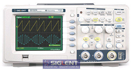 SDS1202CN Siglent цифровой осциллограф
